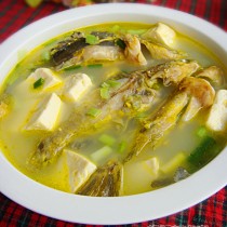 黃骨魚豆腐湯的做法