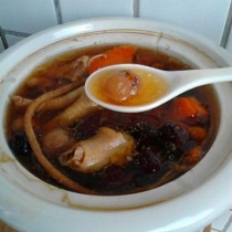 雞爪豬肉湯的做法
