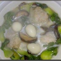 雜蔬肉圓湯的做法圖解7