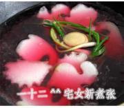 墨魚大蝦豆腐湯的做法圖解8