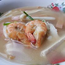 海鮮菇火腿蝦湯的做法