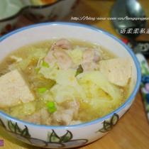 凍豆腐菜湯的做法