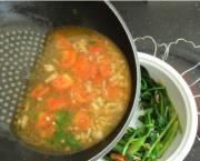 菠菜粉絲湯的做法圖解9