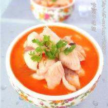 番茄魚片豆腐湯的做法