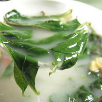 鯽魚花蛤枸杞葉湯的做法